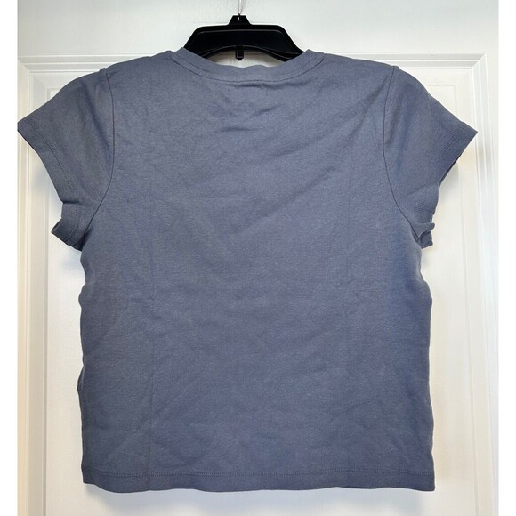 Madewell Tee Womens Medium Day in the Sun Graphic Blue Crewneck Short Sleeve - Picture 3 of 6